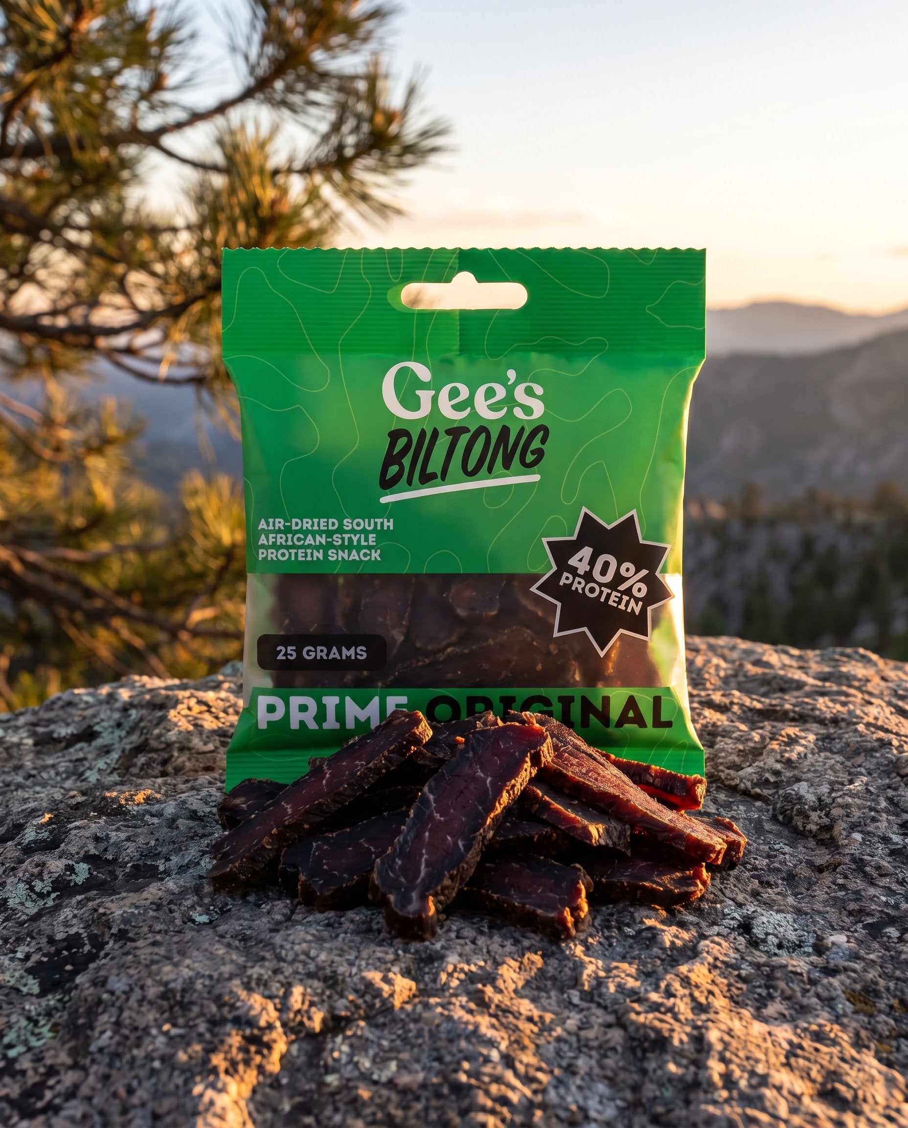 Original Biltong 10-Pack — 50g Bags